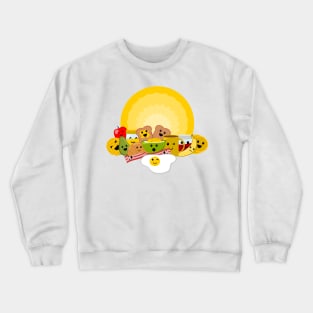 Breakfast Friends Crewneck Sweatshirt